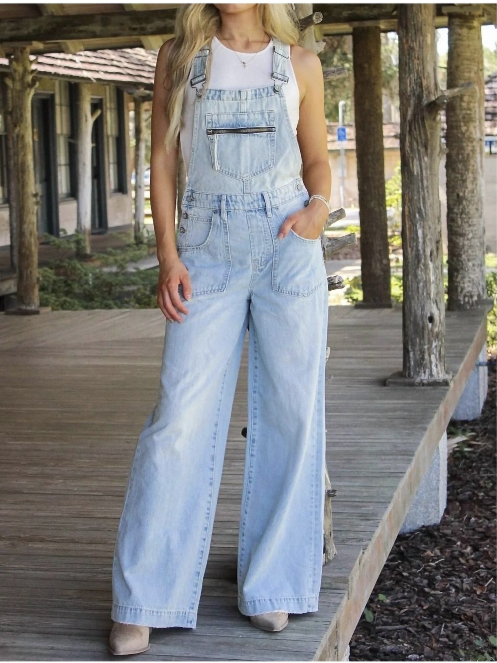 Hidden Dylan Denim Overalls